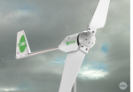 Bornay Wind 25,2+ mit Interface, Wechselrichter und Mast